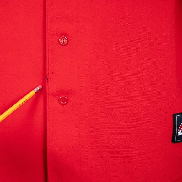 Majestic Boston Red Sox Genuine MLB Red Baseball Jersey Men's XL *Blank* SP '09 - Picture 6 of 9